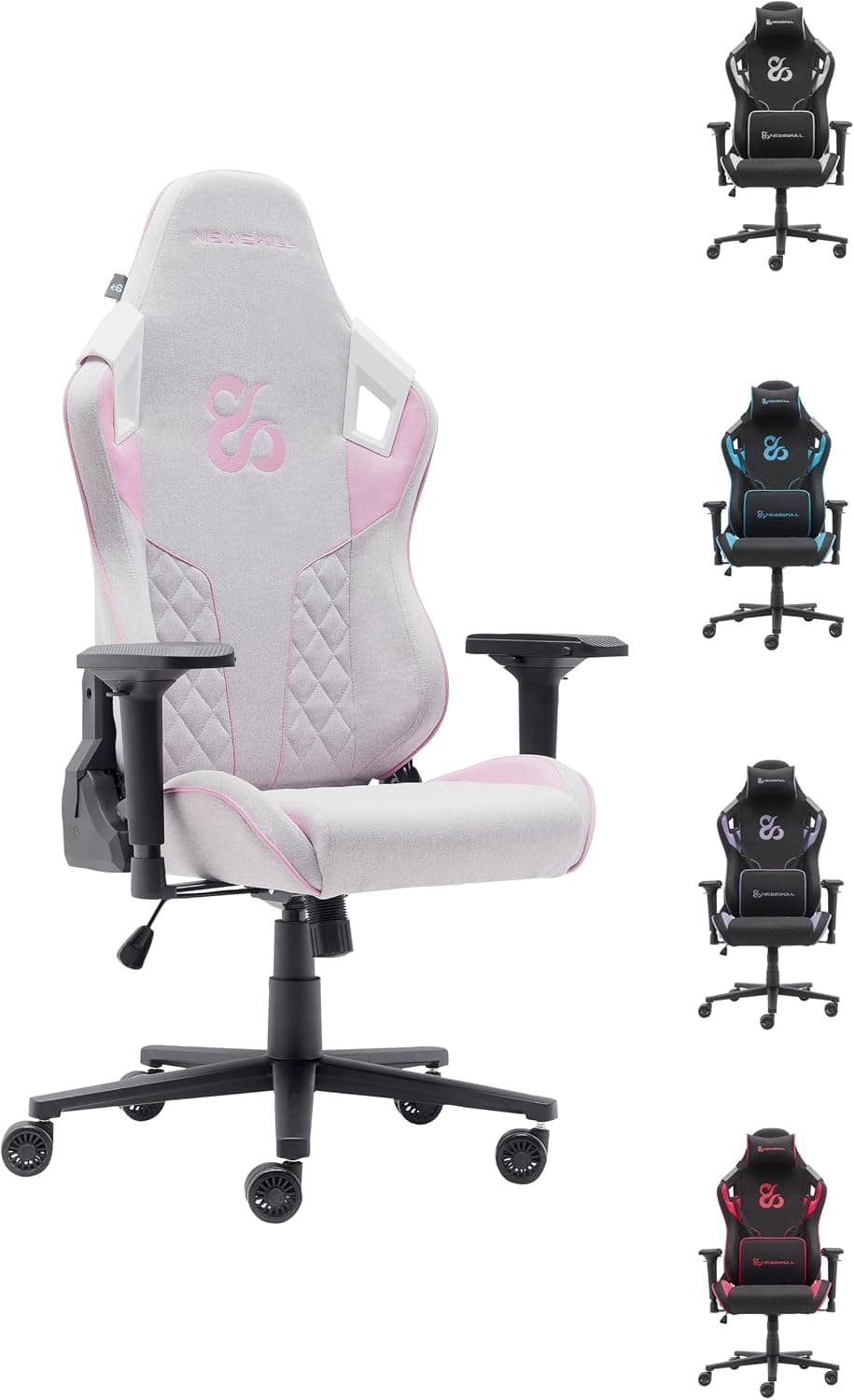 Sillas gaming de tela para verano: variantes y ajustes